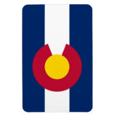 Colorado Flag Magnet (Vertikal)
