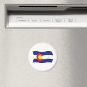 Colorado Flag Magnet (In Situ (Geschirrspüler))