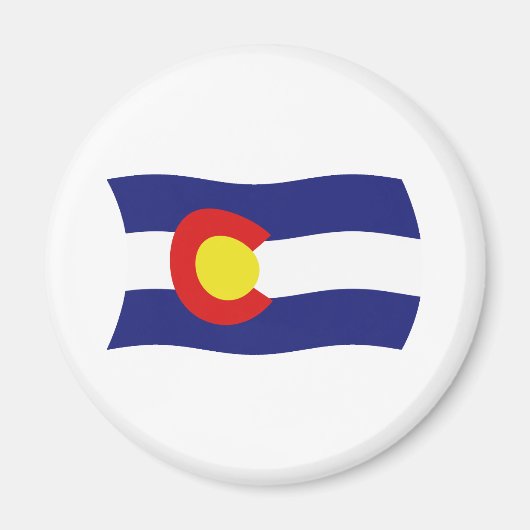 Colorado Flag Magnet (Vorne)