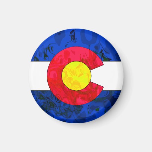 COLORADO FLAG MAGNET (Vorne)