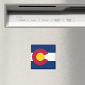 Colorado Flag Magnet (In Situ (Geschirrspüler))