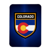 Colorado Flag Magnet (Vertikal)