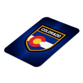 Colorado Flag Magnet (Linke Seite)