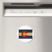 Colorado Flag Magnet (In Situ (Geschirrspüler))