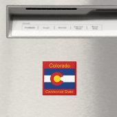 Colorado Flag Magnet (In Situ (Geschirrspüler))