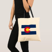 Colorado Flag Mini Tote Bag Tragetasche (Vorderseite (Produkt))
