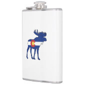 Colorado Flag Moose Flachmann (Links)