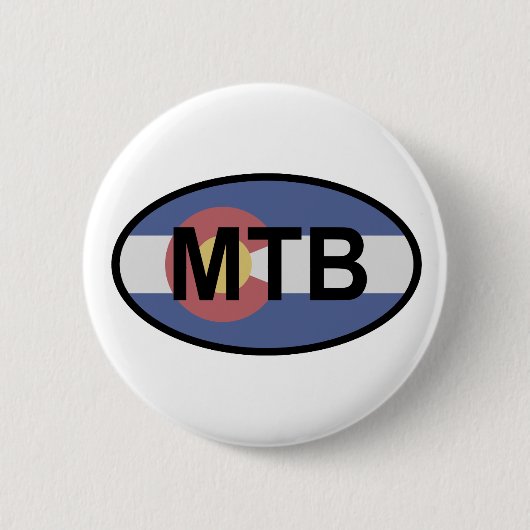 Colorado Flag Mountainbike Button (Vorderseite)
