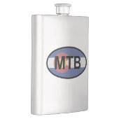 Colorado Flag Mountainbike Flachmann (Rechts)