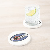 Colorado Flag Mountainbike Getränkeuntersetzer (Seite)