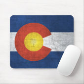 Colorado Flag Mouse Pad Mousepad (Mit Mouse)