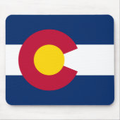 Colorado Flag Mousepad (Vorne)