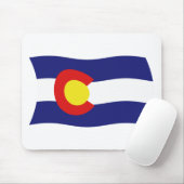 Colorado Flag Mousepad (Mit Mouse)