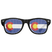 Colorado Flag Partybrille (Vorderseite)