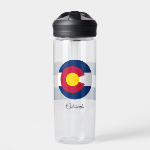 Colorado Flag, Patriotic USA, Colorado Trinkflasche