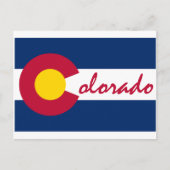 Colorado Flag Postkarte (Vorderseite)
