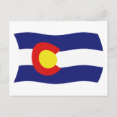 Colorado Flag Postkarte (Vorderseite)