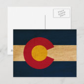 Colorado Flag Postkarte (Vorne/Hinten)
