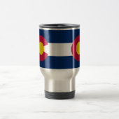 Colorado Flag Reisebecher (Mittel)