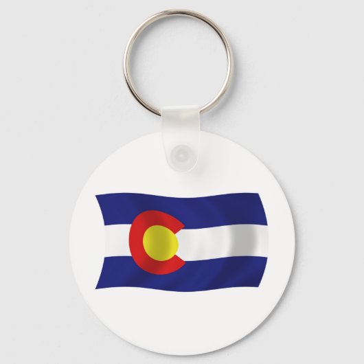 Colorado Flag Schlüsselanhänger (Vorderseite)
