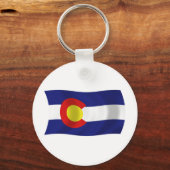 Colorado Flag Schlüsselanhänger (Vorderseite)