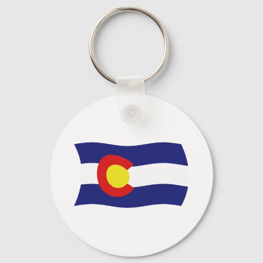Colorado Flag Schlüsselanhänger (Vorderseite)