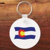 Colorado Flag Schlüsselanhänger (Vorderseite)