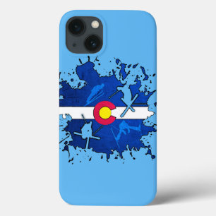 Colorado Flag Ski Spritzer iphone 6 harter Fall Case-Mate iPhone Hülle