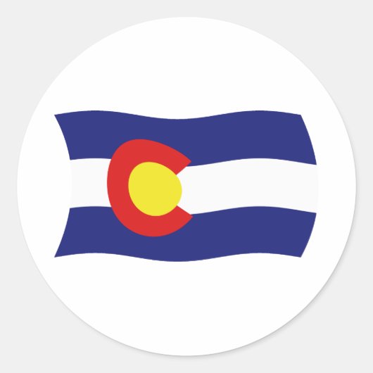 Colorado Flag Sticker (Vorderseite)