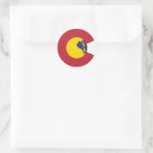 Colorado Flag Sticker (Tasche)
