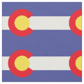 COLORADO-Flag Stoff (Nahaufnahme)