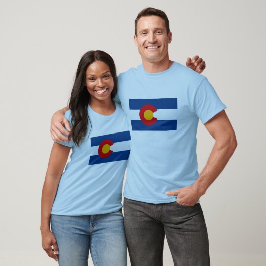 Colorado Flag T - Shirt (Unisex)