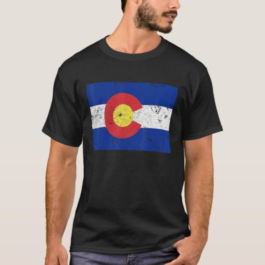 Colorado Flag T-Shirt (Vorderseite)