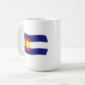 Colorado Flag Tasse (Vorderseite Links)