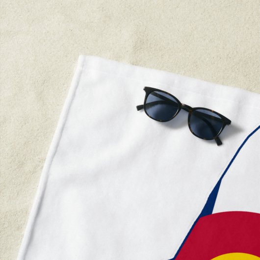Colorado Flag Trout Fisch Strandtuch (Beispiel)