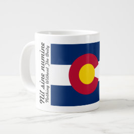 Colorado Flag und Motto 20 oz Tasse