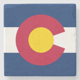 Colorado Flag Untersetzer