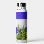 Colorado Flag Wasserflasche mit Bergen & Bäumen Trinkflasche (rechts)