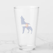 Colorado Flag Wolf Glas (Rückseite)