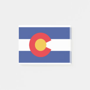 COLORADO-FLAGG POST-IT KLEBEZETTEL