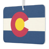 Colorado-Flagge, amerikanische Staatsflagge Autolufterfrischer (Links)