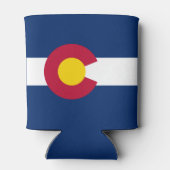 Colorado-Flagge, amerikanische Staatsflagge Dosenkühler (Rückseite)