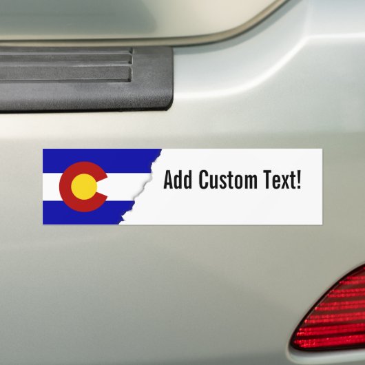 Colorado-Flagge Autoaufkleber (Auf Auto)