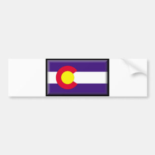 Colorado-Flagge Autoaufkleber