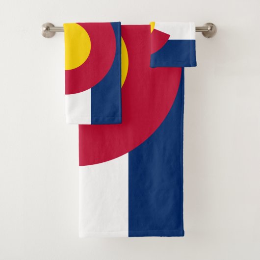 COLORADO-FLAGGE BADHANDTUCH SET (Insitu)