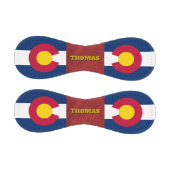 Colorado-Flagge, Colorado, Monogramm/Baseball-Bäll Baseball (Paneele)