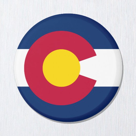 Colorado flagge & Colorado, USA - Urlaub/Sport Magnet