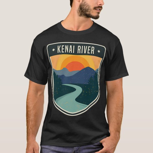 Colorado-Flagge Fly-Fischen T-Shirt (Vorderseite)