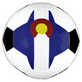 Colorado-Flagge Fußball (Gedreht)