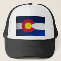 Colorado-Flagge gebürstet